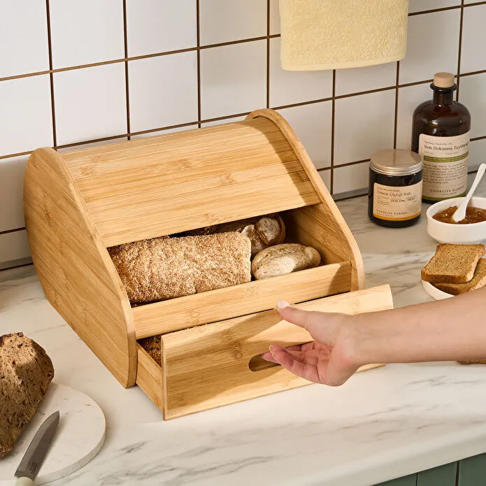 Karaca Panera Bambu Ekmek Kutusu