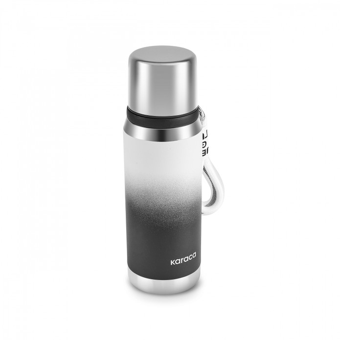 Karaca İnoxis Çelik Sızdırmaz Termos 550 Ml Siyah