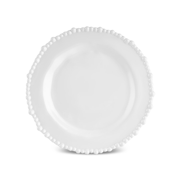 Karaca Perla Melamin Pasta Tabağı 23 cm Beyaz