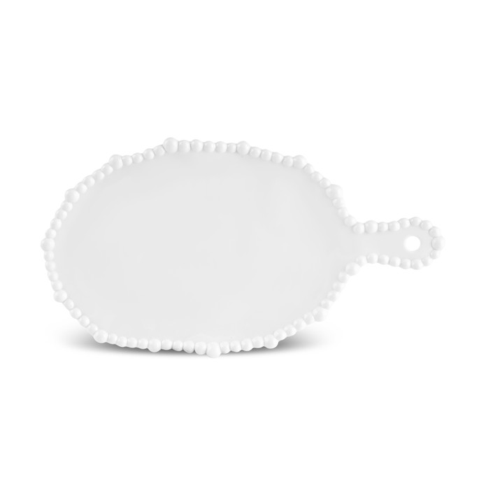 Karaca Perla Melamin Peynir Tabağı 28 cm Beyaz