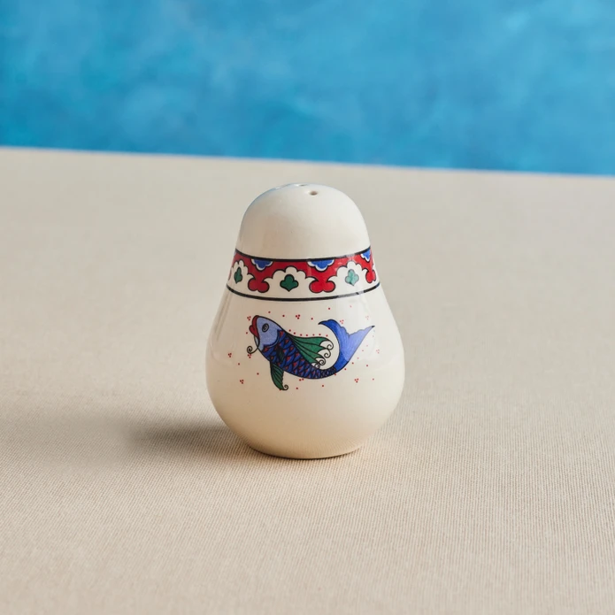 Karaca x Ömür Akkor İznik Balık Biberlik 6 cm
