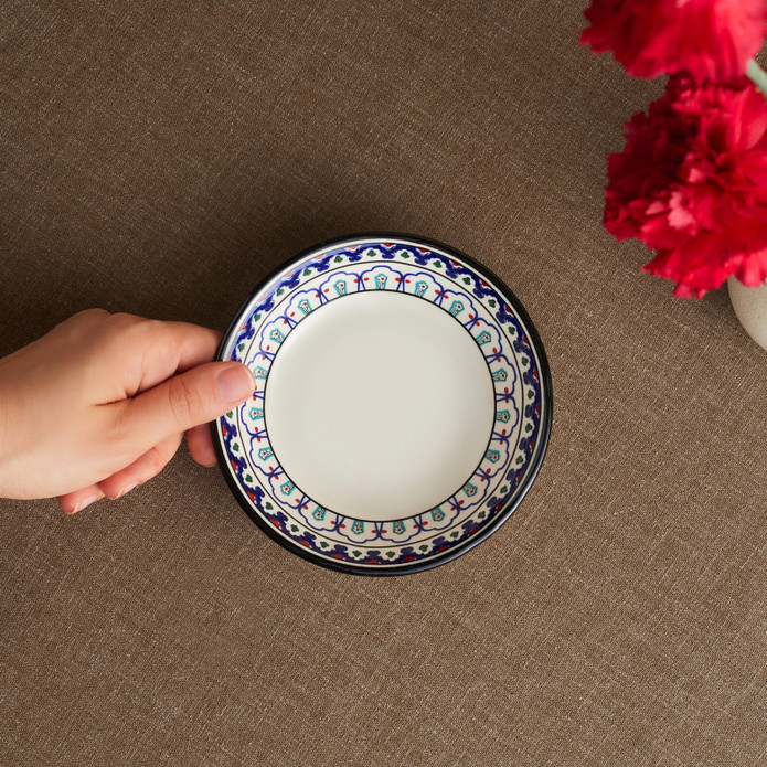 Karaca x Ömür Akkor İznik Çini Çerezlik 14 cm