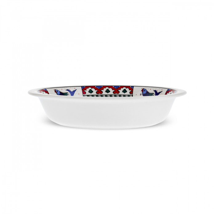 Karaca x Ömür Akkor İznik Balık Fırın Kabı 22 cm