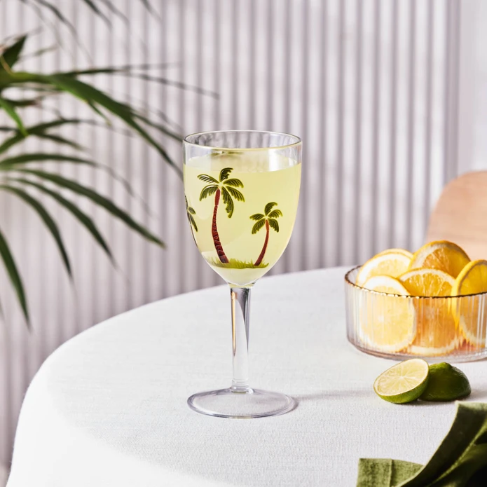 Karaca Palmera Akrilik Kadeh 420 ml Şeffaf 