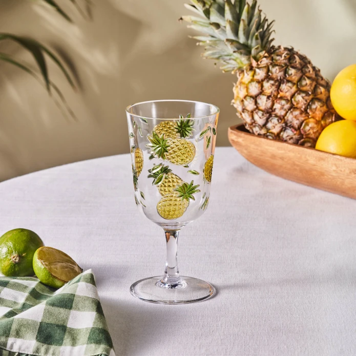 Karaca Pina Akrilik Kadeh 400 ml Şeffaf