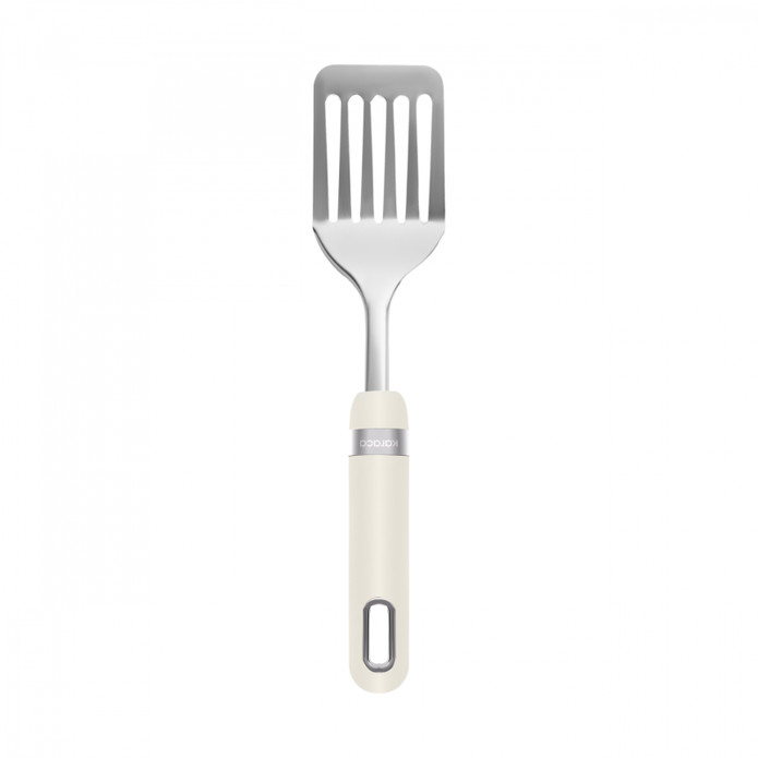 Karaca Mastermaid Oluklu Spatula Krem