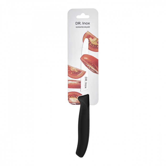 Dr. Inox Domates Bıçağı Siyah 22 cm