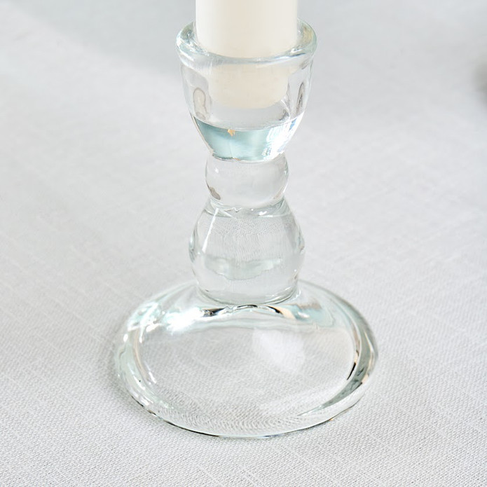 Karaca Marine Cam Şamdan Şeffaf 6,5x6,5x9 cm