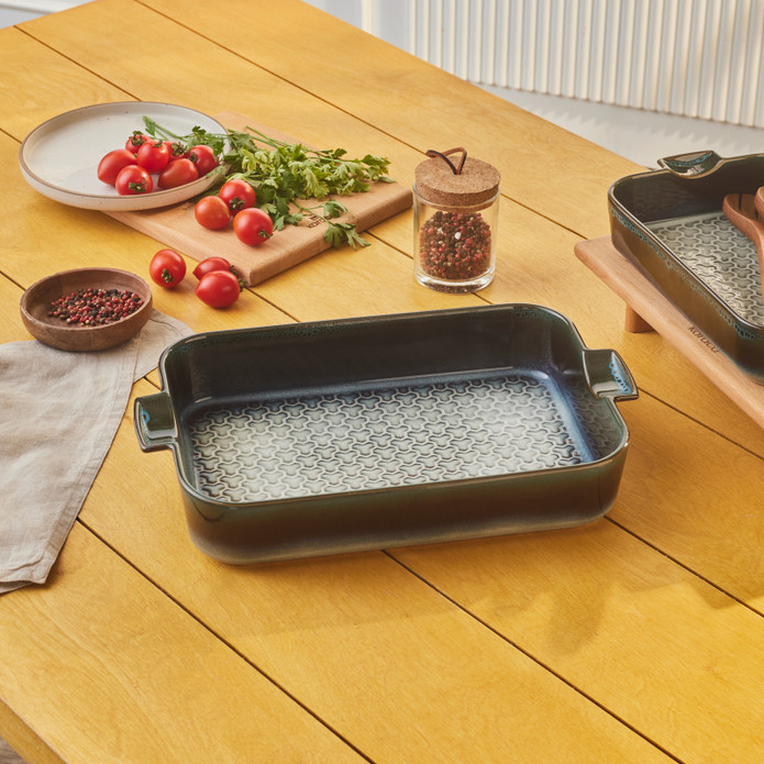 Karaca Culina Reaktif Fırın Kabı Mavi 38 cm