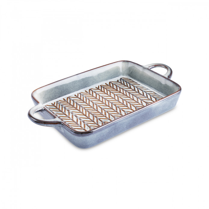 Karaca Culina Reaktif Fırın Kabı Gri 31 cm