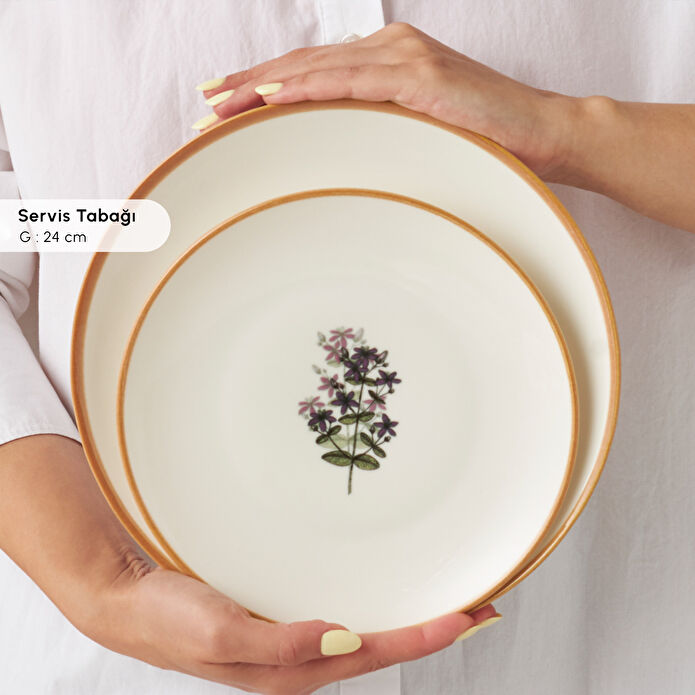 Karaca June 18 Parça 6 Kişilik Kahvaltı Takımı