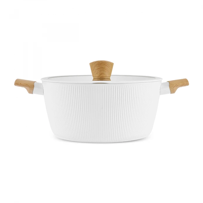 Karaca x Refika Swiss Crystal Purelıne İndüksiyon Tabanlı 12 Parça Tencere Seti Almond Cream