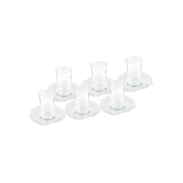 Karaca Shell 6 kişilik 12 Parça Çay Seti