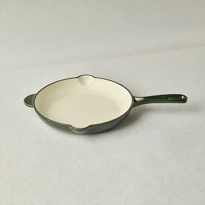 Karaca Heritage Demir Döküm Emayeli Tava Yeşil 26 cm