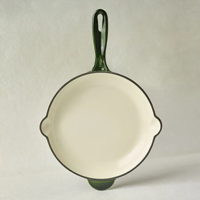 Karaca Heritage Demir Döküm Emayeli Tava Yeşil 26 cm