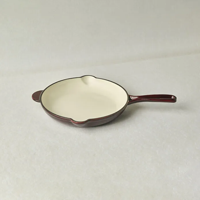 Karaca Heritage Demir Döküm Emayeli Tava Kırmızı 26 cm