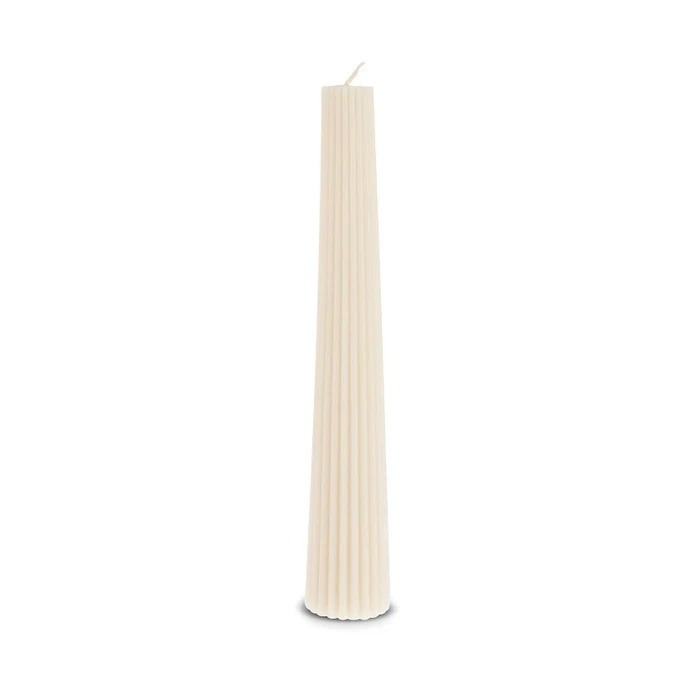 Karaca Striped Konik Mum Bej