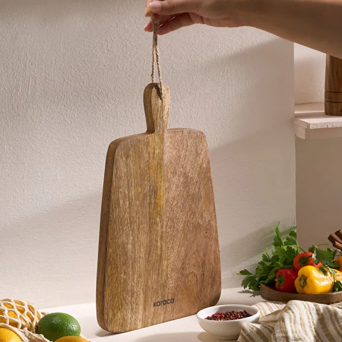 Karaca Premium Mango Kare Kesme ve Sunum Tahtası