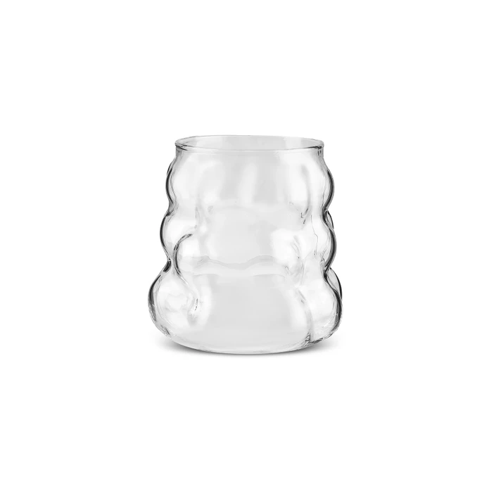 Karaca Buble Latte Bardağı 390 ml Şeffaf