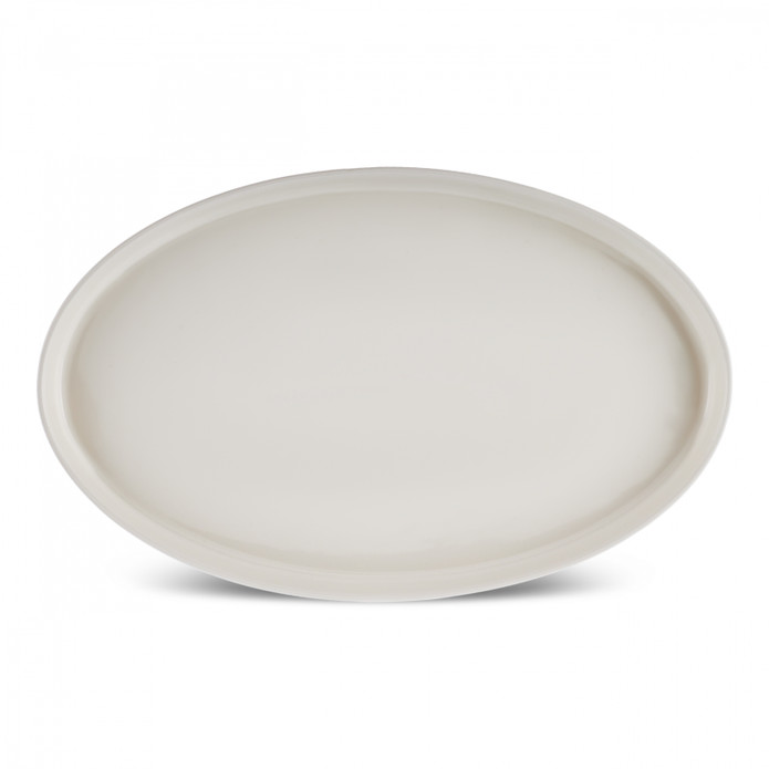 Karaca Massimo Kayık Tabak Krem 35 cm