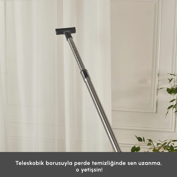 Karaca Vantuz Mpro Elektrikli Süpürge Walnut Brown