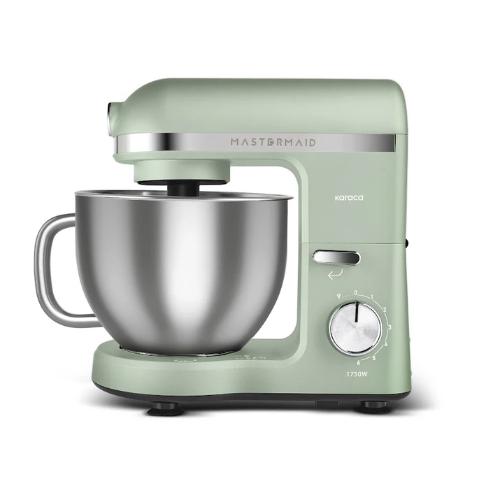 Karaca Mastermaid Chef Pro Çift Kollu Hamur Yoğurma Makinesi Soft Green 1750W 5L