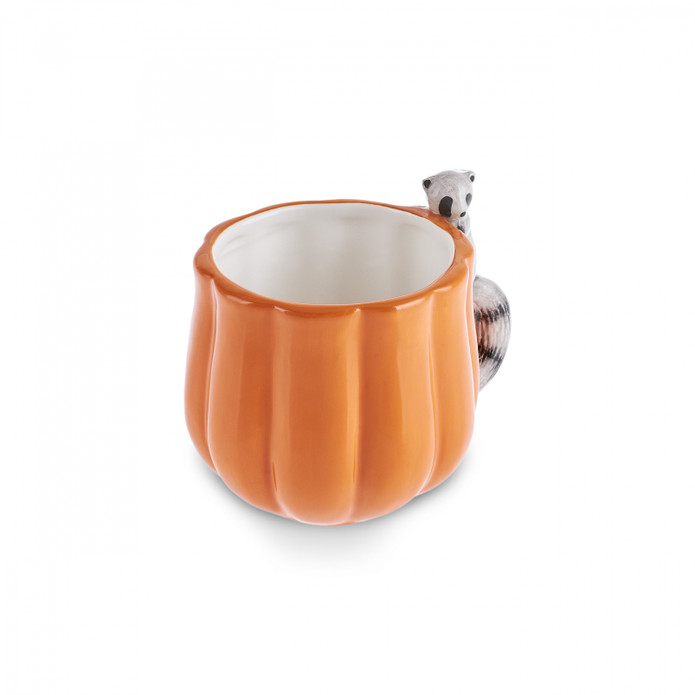 Karaca Cozy Bal Kabağı Rakun Kupa 320 ml