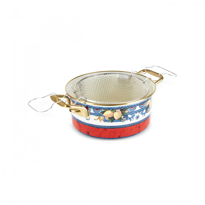 Karaca Amalfi Emaye Kızartma Tenceresi 22 cm