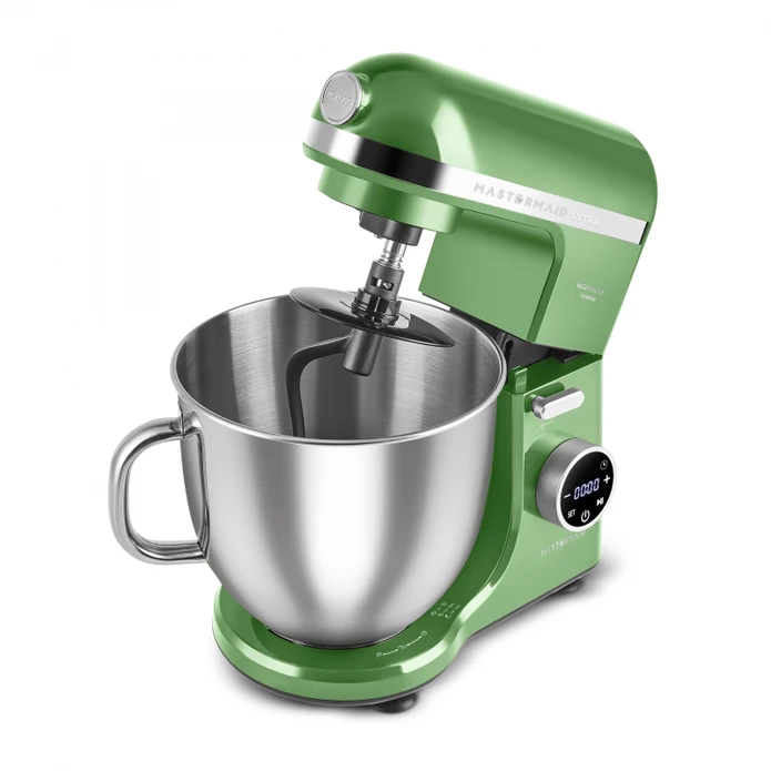 Karaca Mastermaid Chef Ultra D2000W Dijital Ekranlı Hamur Yoğurma Makinesi Emerald Green 7L