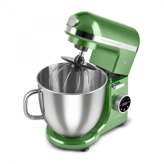 Karaca Mastermaid Chef Ultra D2000W Dijital Ekranlı Hamur Yoğurma Makinesi Emerald Green 7L