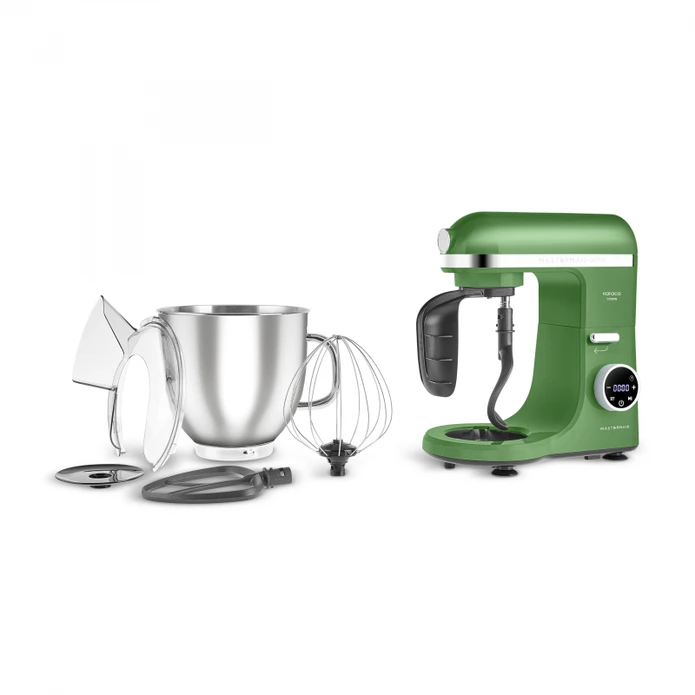 Karaca Mastermaid Chef Ultra D2000W Dijital Ekranlı Hamur Yoğurma Makinesi Emerald Green 7L
