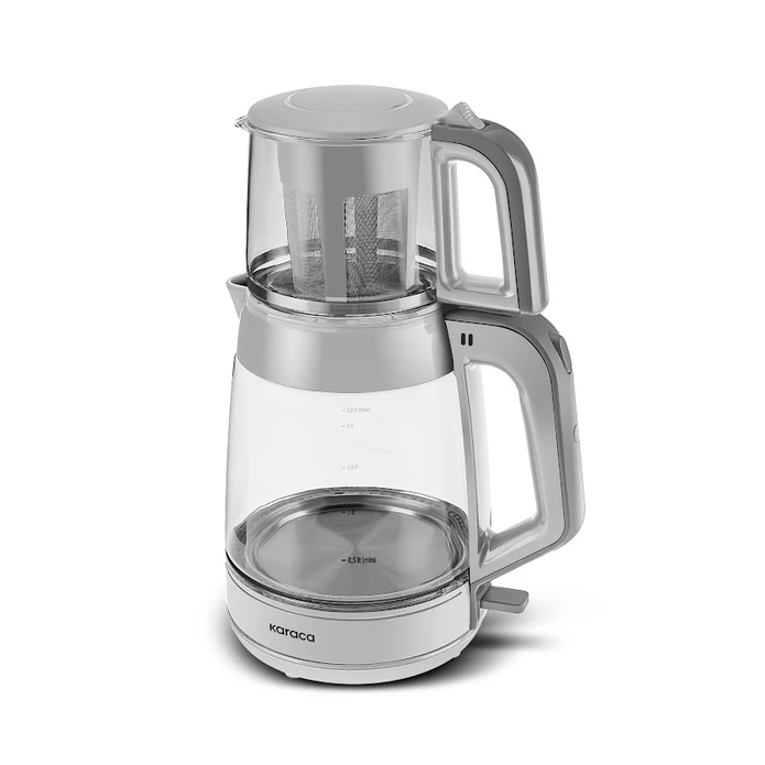 Karaca Glass Tea XL 2 in 1 Cam Çay Makinesi 