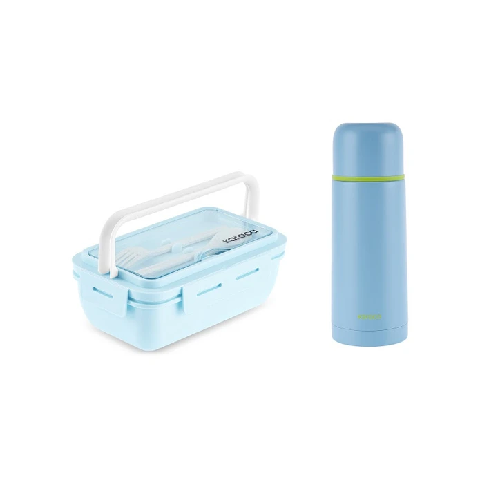 Karaca Ferby Termos Fusca Lunch Box Mavi