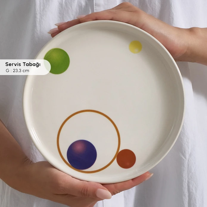 Karaca Color Pop 10 Parça 4 Kişilik Kahvaltı Takımı