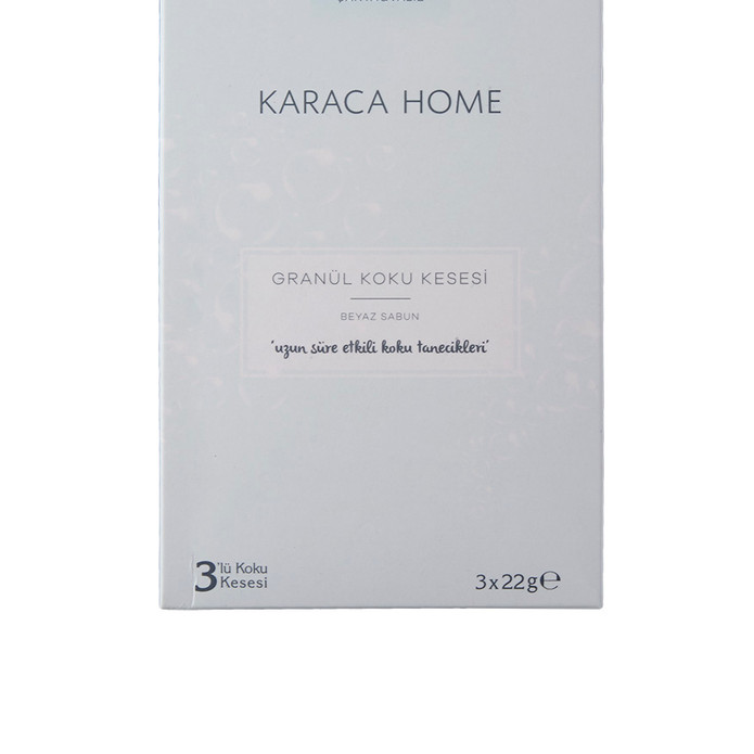 Karaca Home Granül 3lü Koku Kesesi Beyaz Sabun