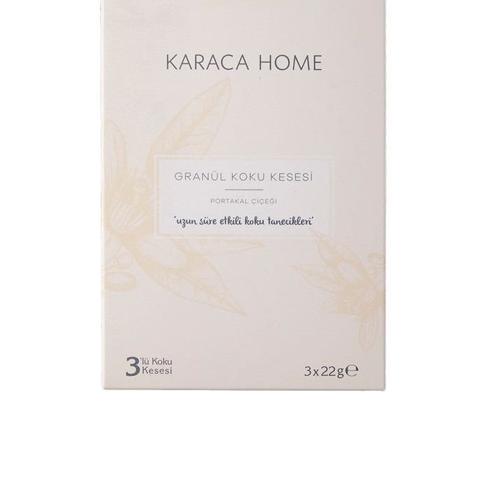 Karaca Home Granül 3lü Koku Kesesi Portakal Çiçeği