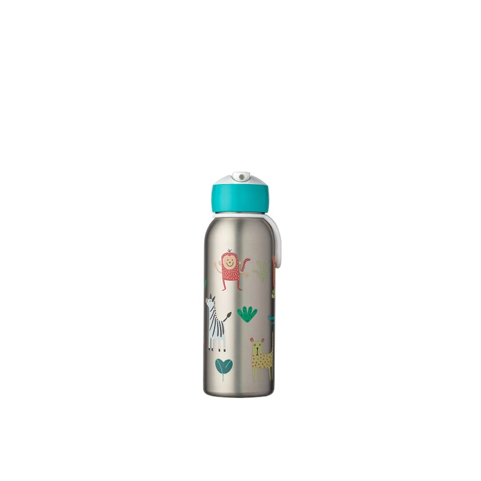 Mepal Insulated Bottle Flip - Up Campus 350 ml Çocuk Termosu Animal Friends