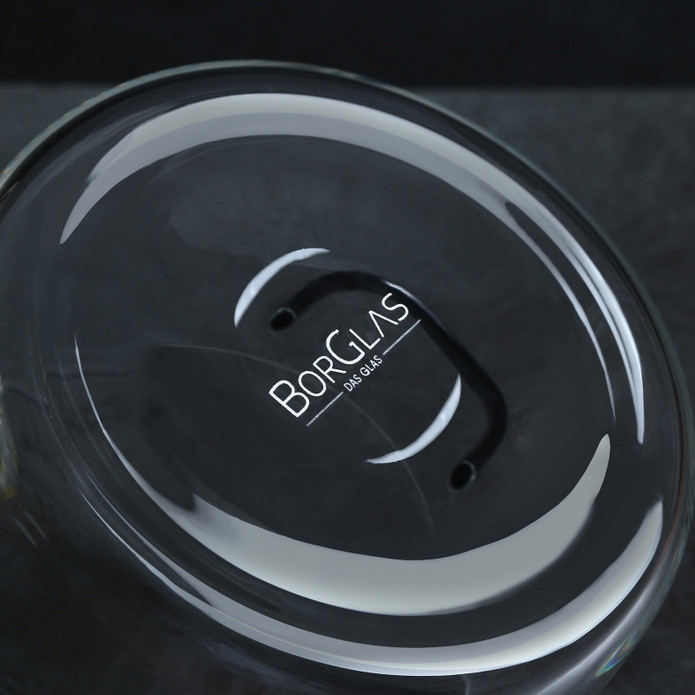 Borglas Perle Serie Cam Derin Tencere 18 cm