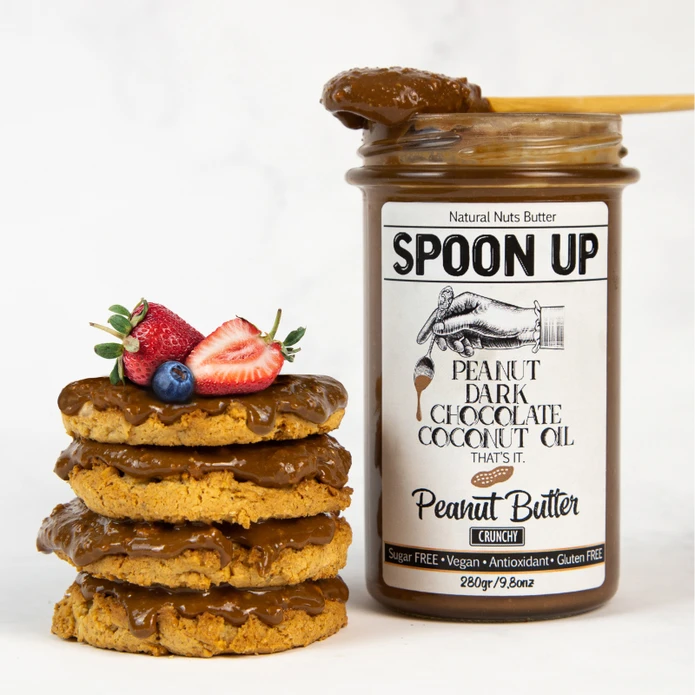 Spoonup Bitter Çikolatalı Fıstık Ezmesi 284 gr Karaca