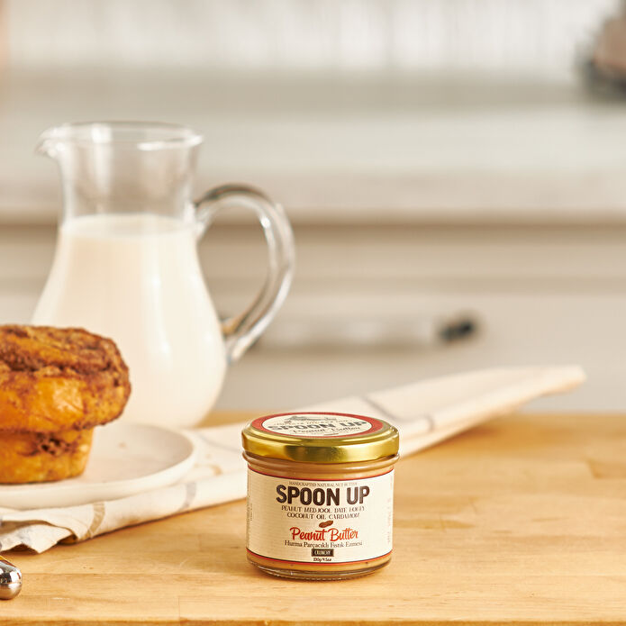 Spoonup Hurma Parçacıklı Fıstık Ezmesi 130 gr