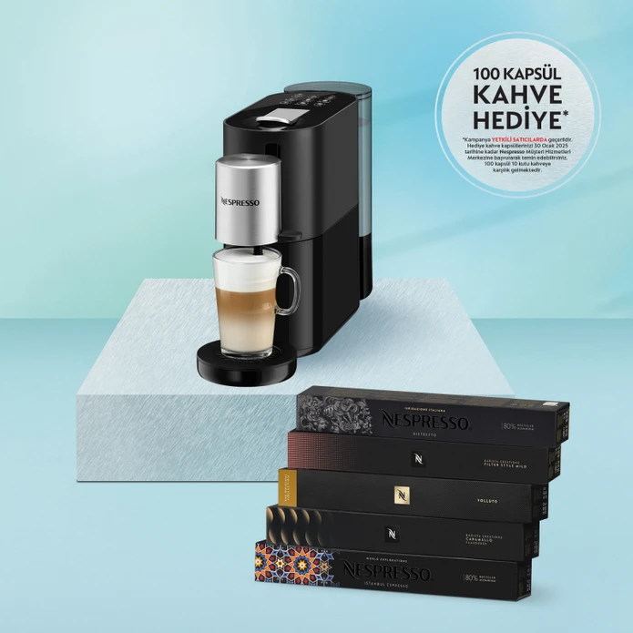 Nespresso S85 Atelier Süt Çözümlü Kahve Makinesi 