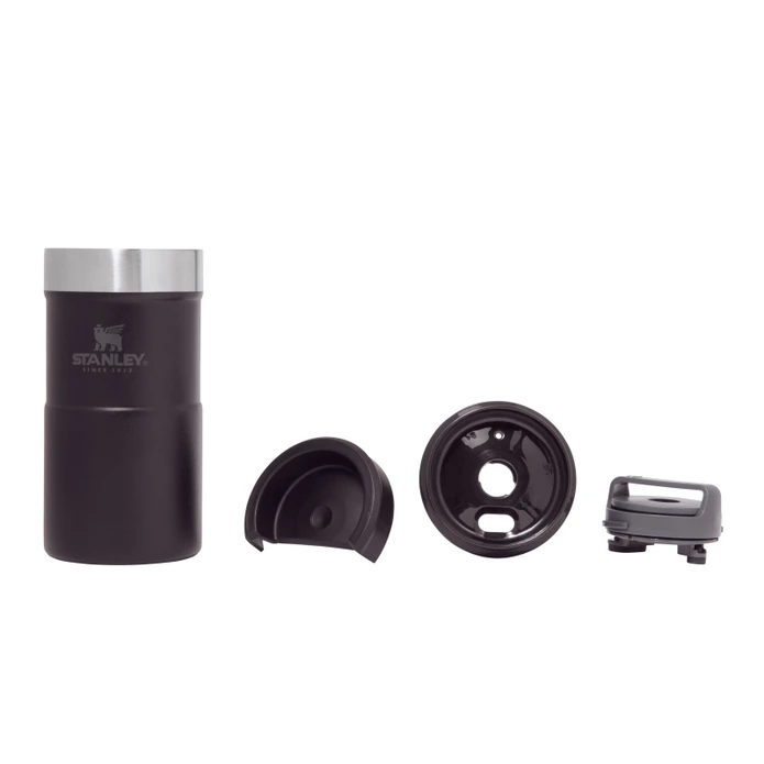 Stanley Neverleak Travel Siyah Termos 0.25 LT
