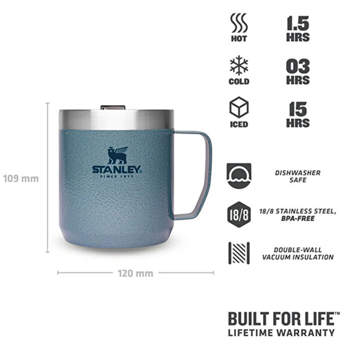 Stanley Legendary Camp Mug Hammertone Ice 0.35 Litre