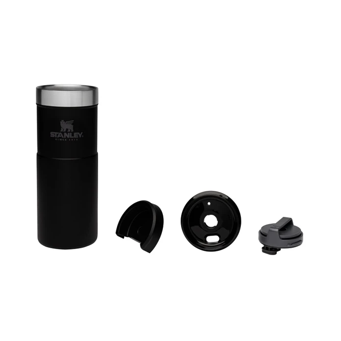 Stanley NeverLeak Travel Mug Matte Black 0.47 Litre