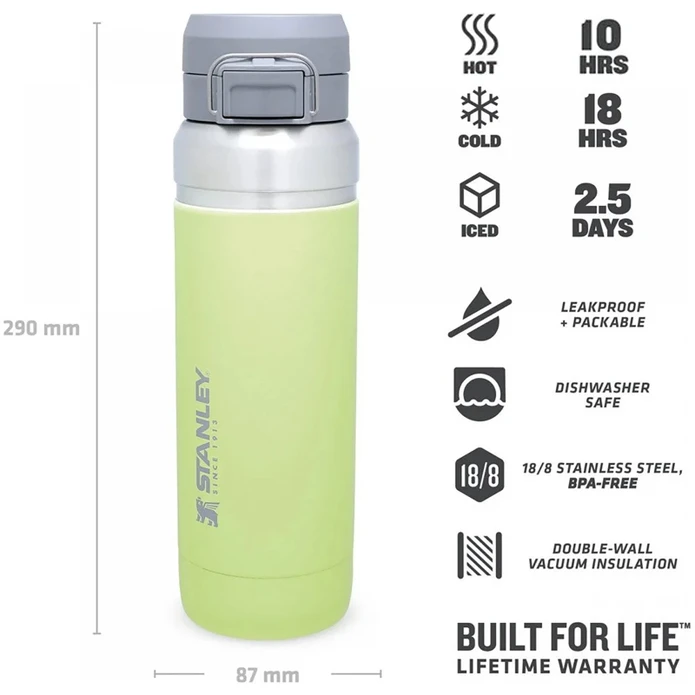 Stanley The Quıck Flıp Water Bottle 1,06 L Cıtron