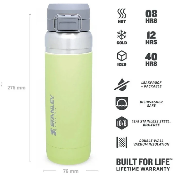 Stanley The Quıck Flıp Water Bottle 0,7 L Cıtron