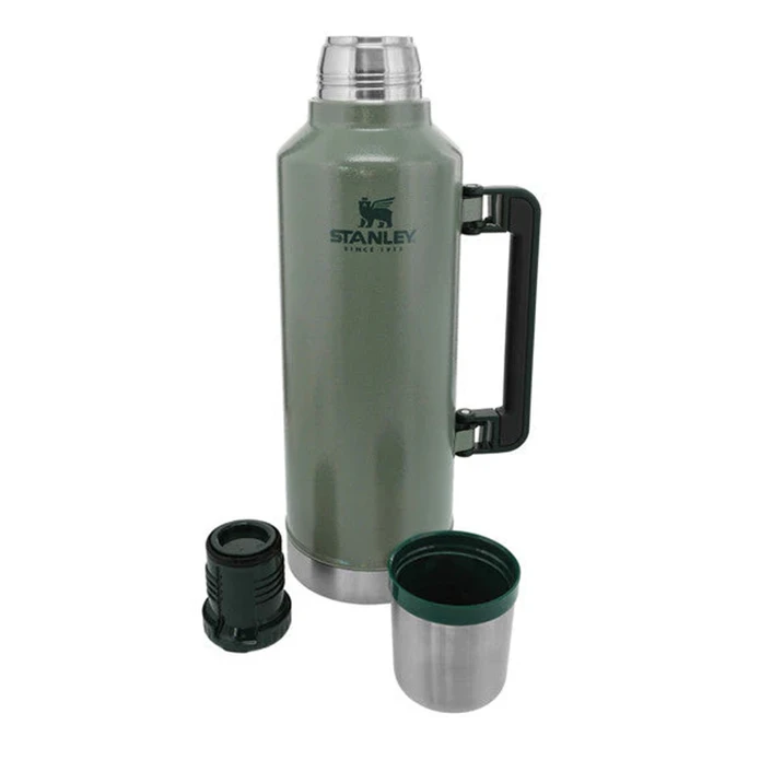 Stanley Klasik Vakumlu Paslanmaz Çelik Termos Hammertone Green 2.3 Lt