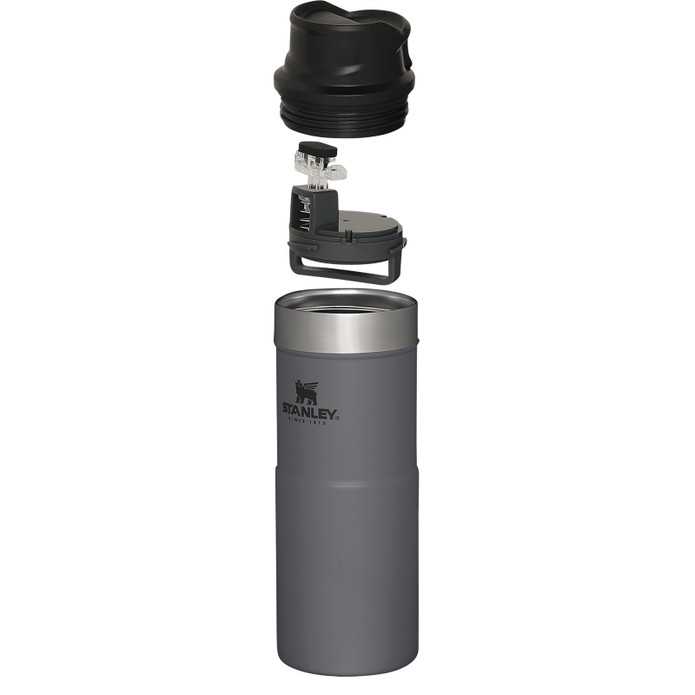 Stanley Trigger-Action Travel Mug Charcoal 0,35 L