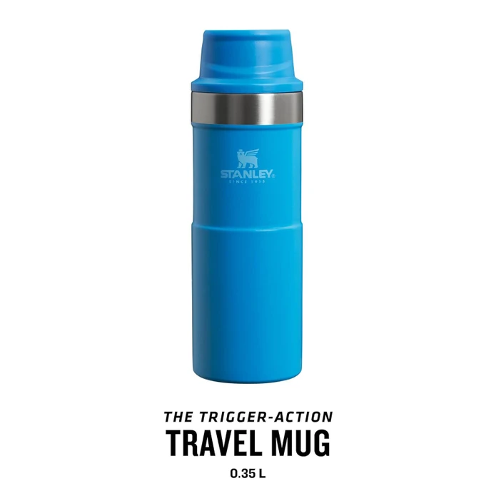 Stanley Trigger-Action Travel Mug Azure 0.35 L