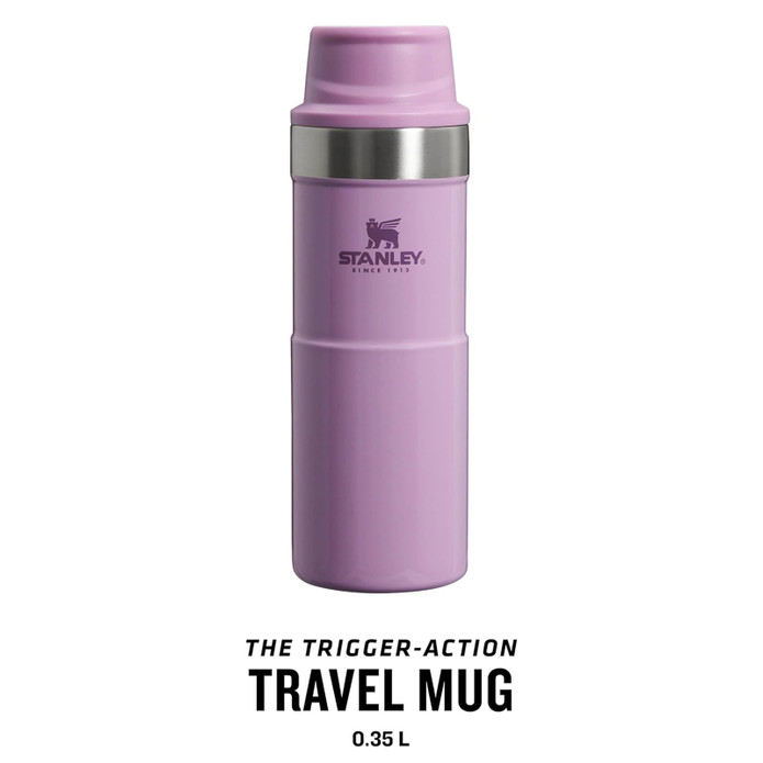 Stanley Trigger-Action Travel Mug Lilac Gloss 0.35 L